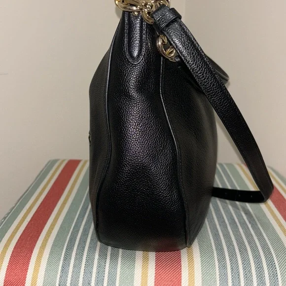 Coach Nomad Hobo Leather Shoulder Bag - Picture 5 of 11